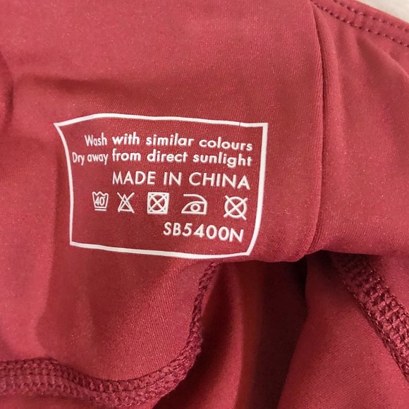 SWEATY BETTY Power 7/8 Leggings in Renaissance Red - Picture 16 of 16